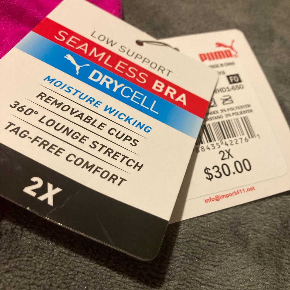 Puma Woman’s seamless Bras. NWT. - Picture 9 of 9